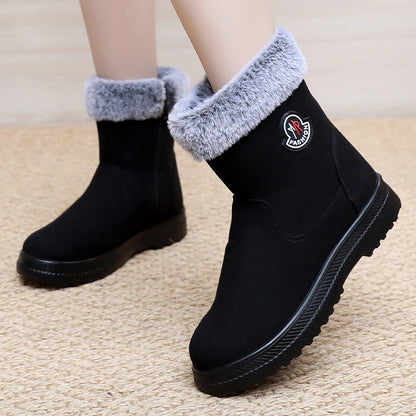 Damen Winterstiefel Warm Weich Innenfutter Rutschfest