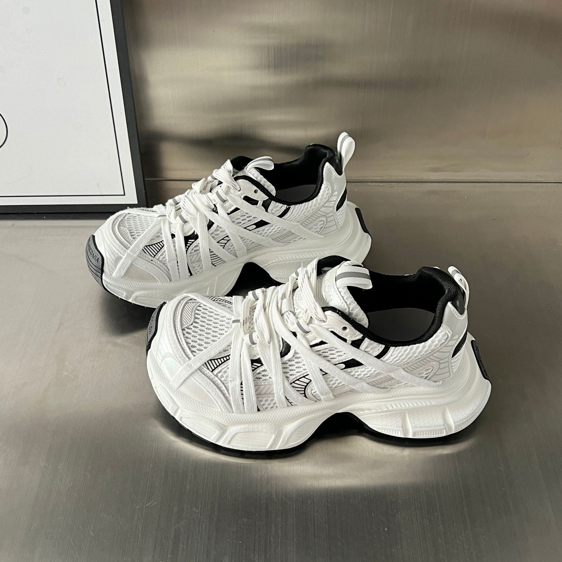 Damen Sneaker Sportlich atmungsaktivMesh - BerlinGlamour
