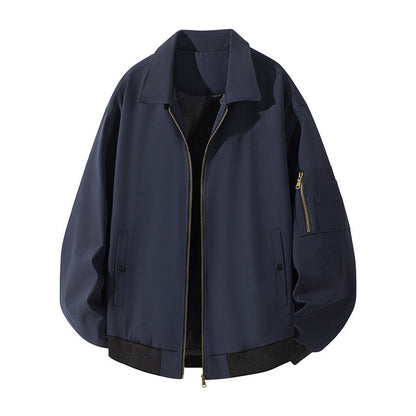 Herren Jacke Moderner Schnitt Vielseitig Taschen Freizeit - BerlinGlamour