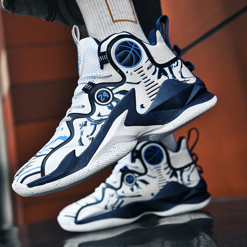 Damen Basketball-Sneaker atmungsaktiv Leichtlaufend Sport