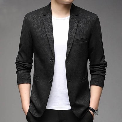 Herren Slimfit Jacke Elegant Muster Modern Style - BerlinGlamour