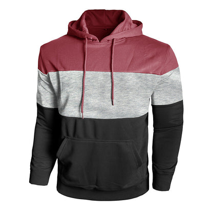 Herren Kapuzenpullover Trendig Farbblock Design Modern