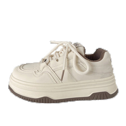 Damen Sneaker Trendy Dicksohlige Atmungsaktiv
