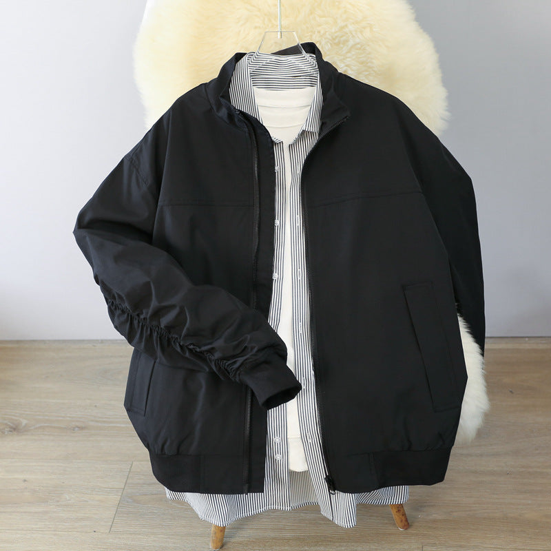 Herren Übergangsjacke Elastisch Praktisch Mit Taschen