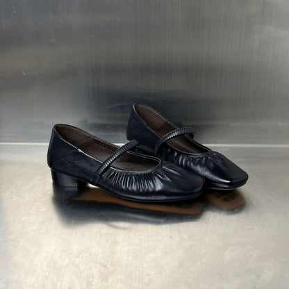 Damen Ballerinas Elegante Riemen Weich gepolstert