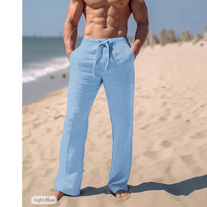 Bequeme Herren Leinenhose Sommerlich Elegant