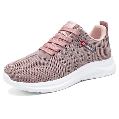 Damen Sportschuhe Atmungsaktiv Strickdesign Sneaker