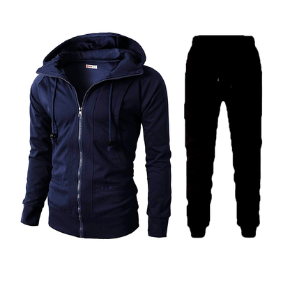 Herren Sportset Hoodie Jogginghose Set Funktionales Training Outfit