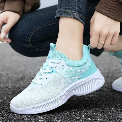 Damen Laufschuhe Sportlich Leicht mit Dämpfungssystem