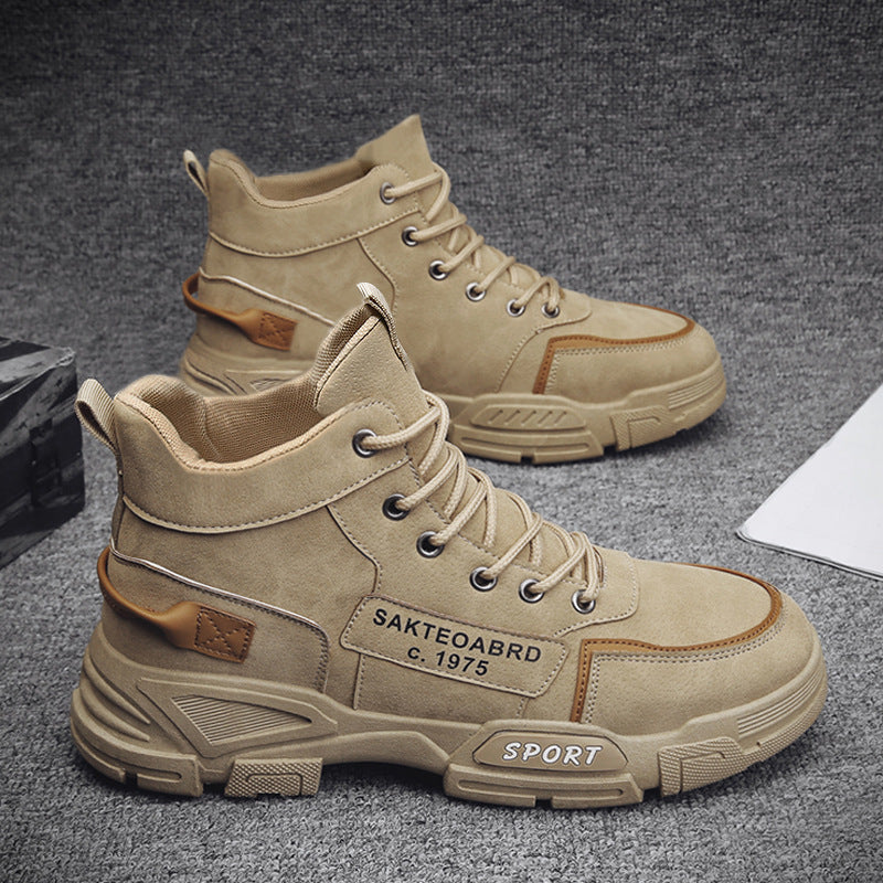 Damen Sneaker Sport High-Top Atmungsaktiv Rutschfest