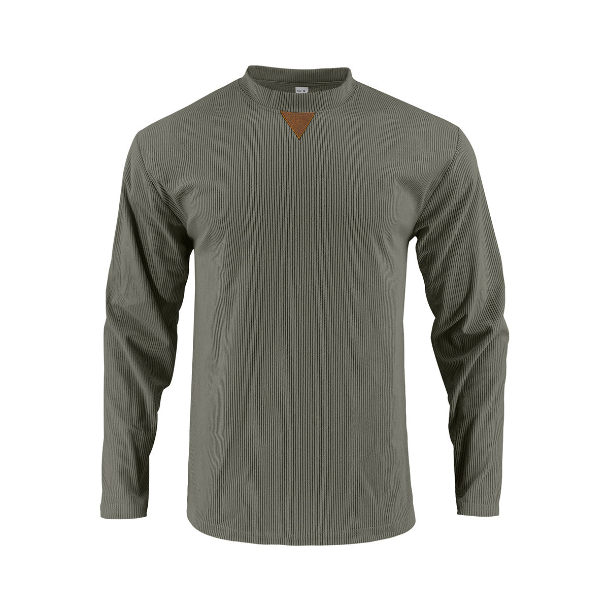 Herren Sportshirt Langarm mit Strukturdesign Modern