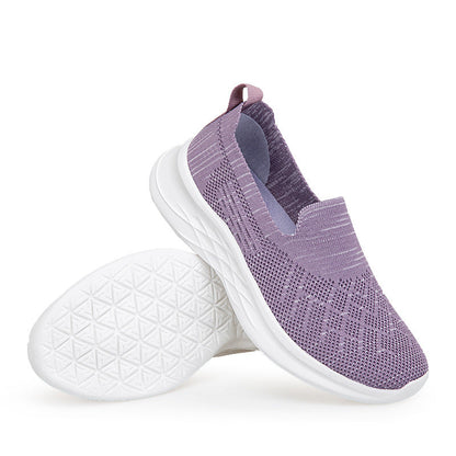 Damen Laufschuhe Komfort Atmungsaktiv Slip-On Sneaker