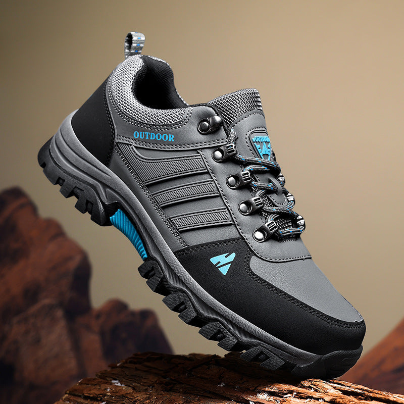 Herren Wanderschuhe Wasserdicht Rutschfest Atmungsaktiv