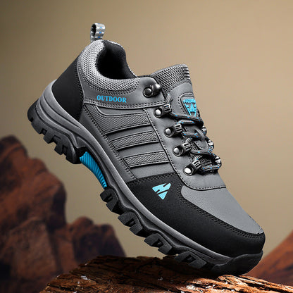 Herren Wanderschuhe Wasserdicht Rutschfest Atmungsaktiv