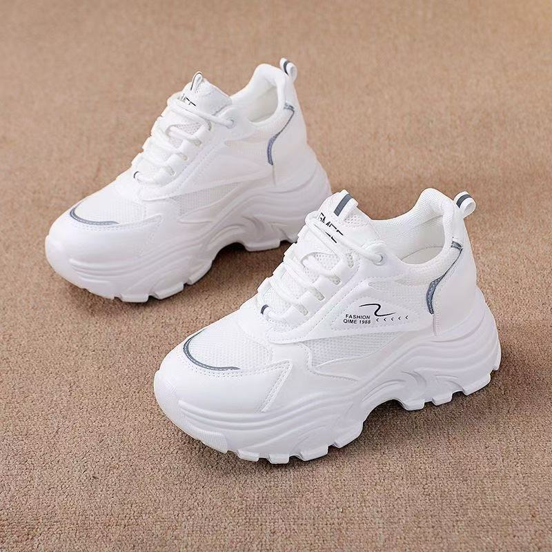 Damen Sneaker Chunky Sportschuhe atmungsaktiv rutschfest