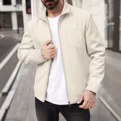 Herren Sportjacke Moderner Schnitt Stadtstyle