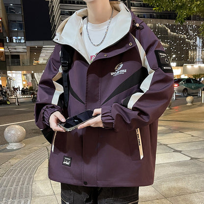 Unisex Übergangsjacke Modern mit Taschen Urban Style