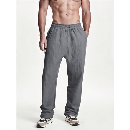 Herren Sport-hose Freizeit-hose Bequem Grau