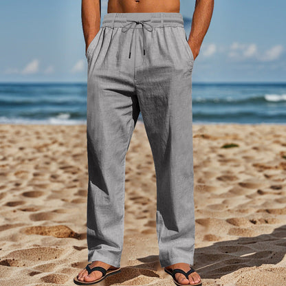 Herren Strandhose Lässig Elastisch Mit Seitentaschen - BerlinGlamour