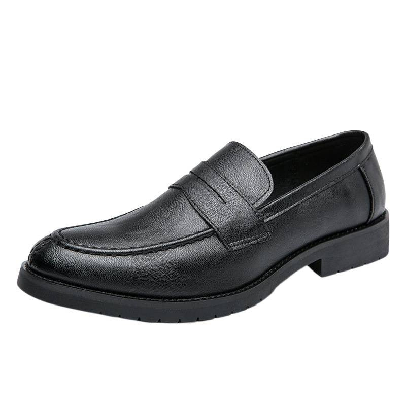 Damen Mokassins Elegante Leder Schuhe Rutschfest
