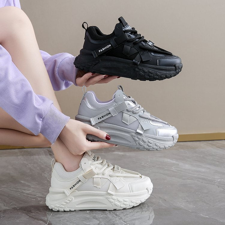 Damen Sneaker Sportlich Mesh Leicht Luftig - BerlinGlamour