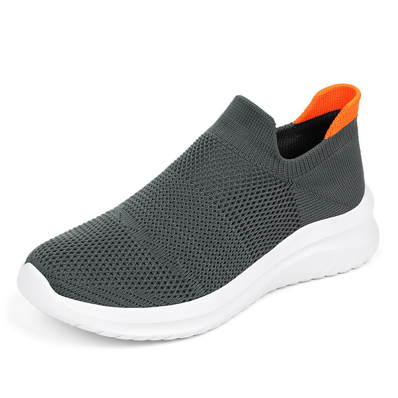 Damen Laufschuhe Atmungsaktiv Elastisch Slip-On