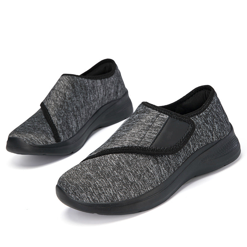 Damen Fitnessschuhe Bequem Slip-On mit Klettverschluss Sport