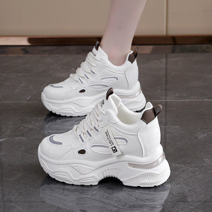 Damen Sneaker Chunky Bequem atmungsaktiv KomfortSchuhe