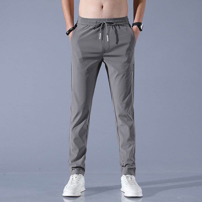 Herren Sportpants mit Kordelzug und Reißverschlusstaschen