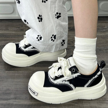 Damen Plateau Sneaker Hochzeitsschuhe Modisch Komfortabel - BerlinGlamour