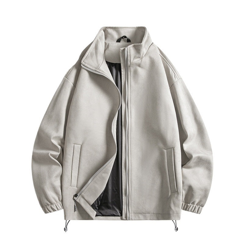 Herren Fleecejacke Warm Elastisch Taschen Sportlich