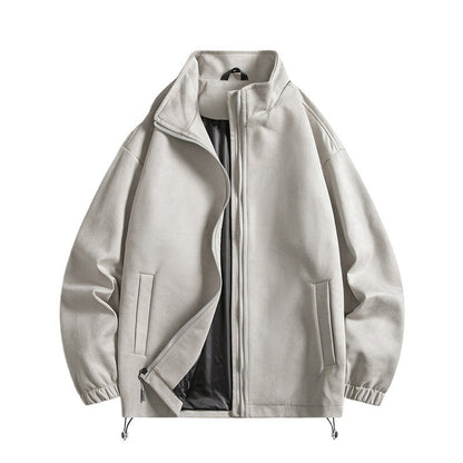 Herren Fleecejacke Warm Elastisch Taschen Sportlich