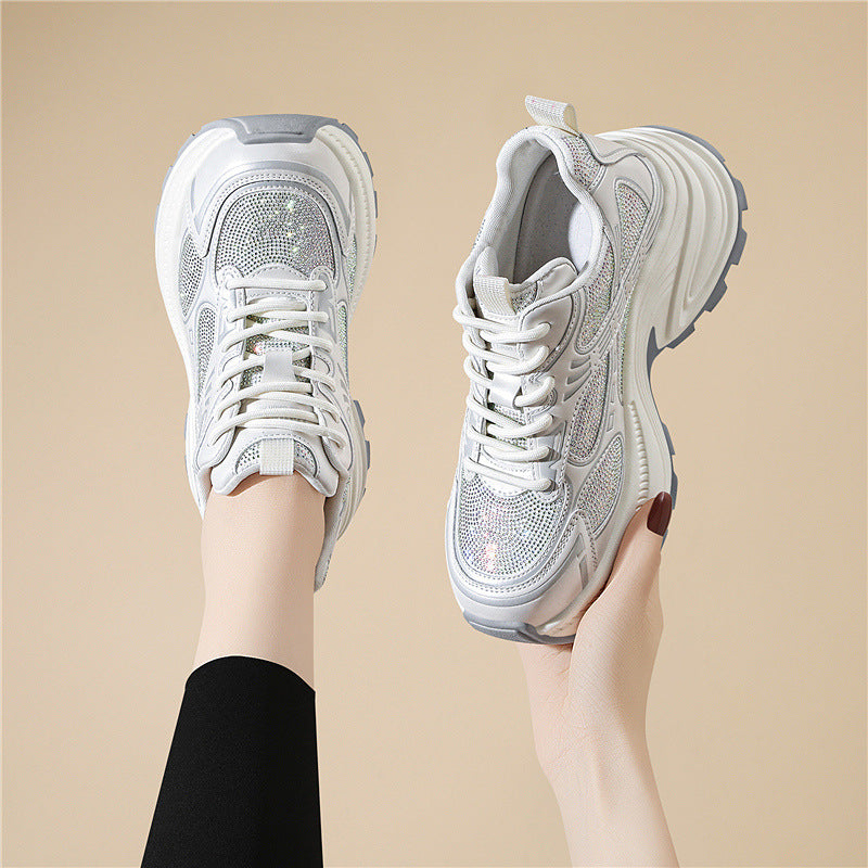 Damen Sneaker Sportlich Modern Trendy