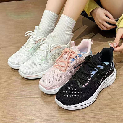 Damen Sneaker Atmungsaktiv Freizeitschuhe Bequem Stoßdämpfend
