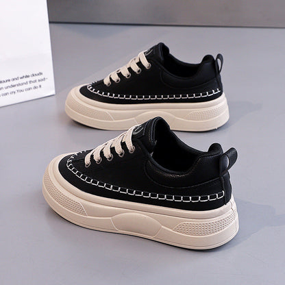 Damen Sneaker Rutschfest Dickes Profil Sportlich Frauen