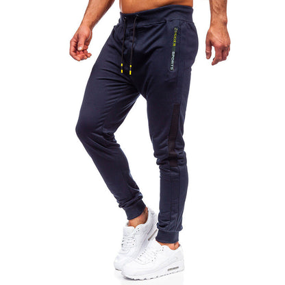 Herren Sport Hose Reißverschluss Taschen Freizeit