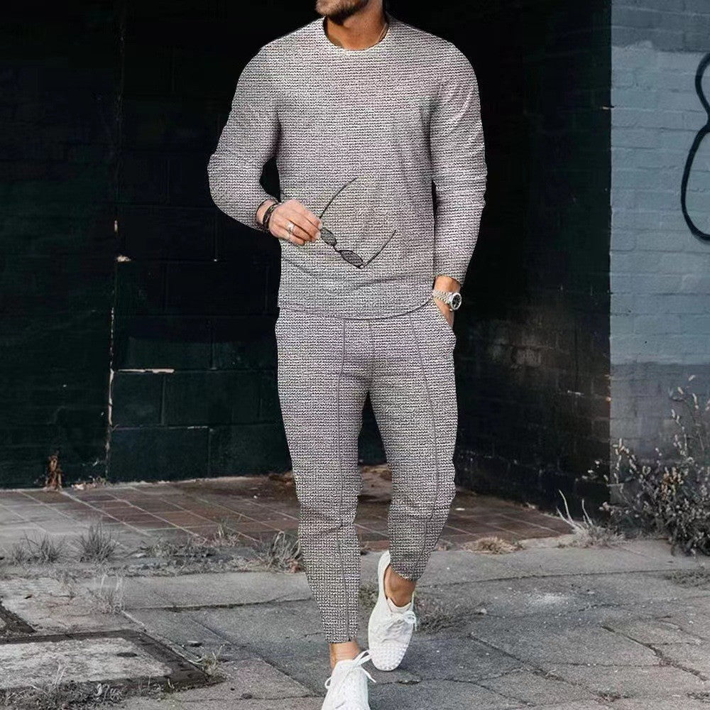 Herren Anzug Sportlich Baumwolle Modern