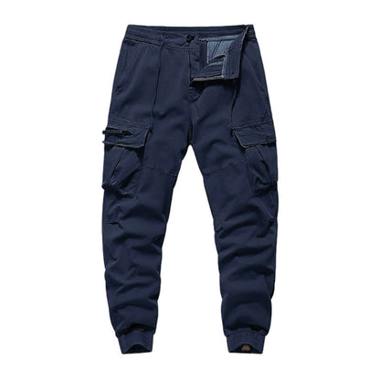 Herren Cargohose Elastisch Praktisch Mit Seitentaschen