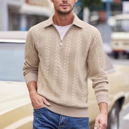 Herren Pullover Lässig Hochwertig Strick