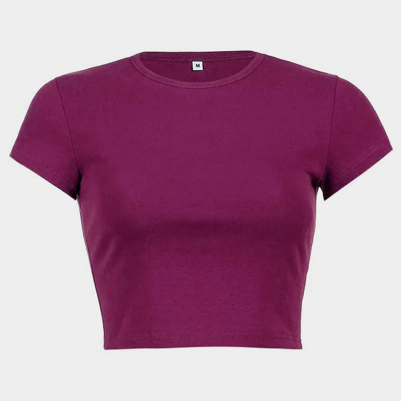 Damen T-Shirt Kurz Classic Fit Weich Berlin