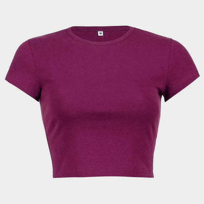 Damen T-Shirt Kurz Classic Fit Weich Berlin