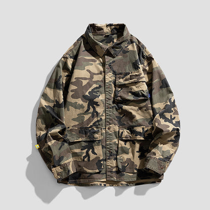 Herren Camo-Jacke Militärstyle Outdoor