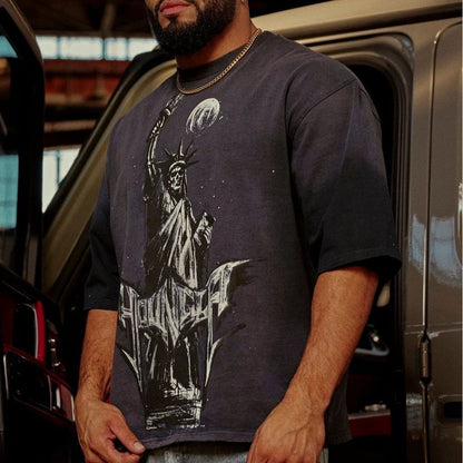 Grafik T-Shirt Übergröße Berlin Style Männer
