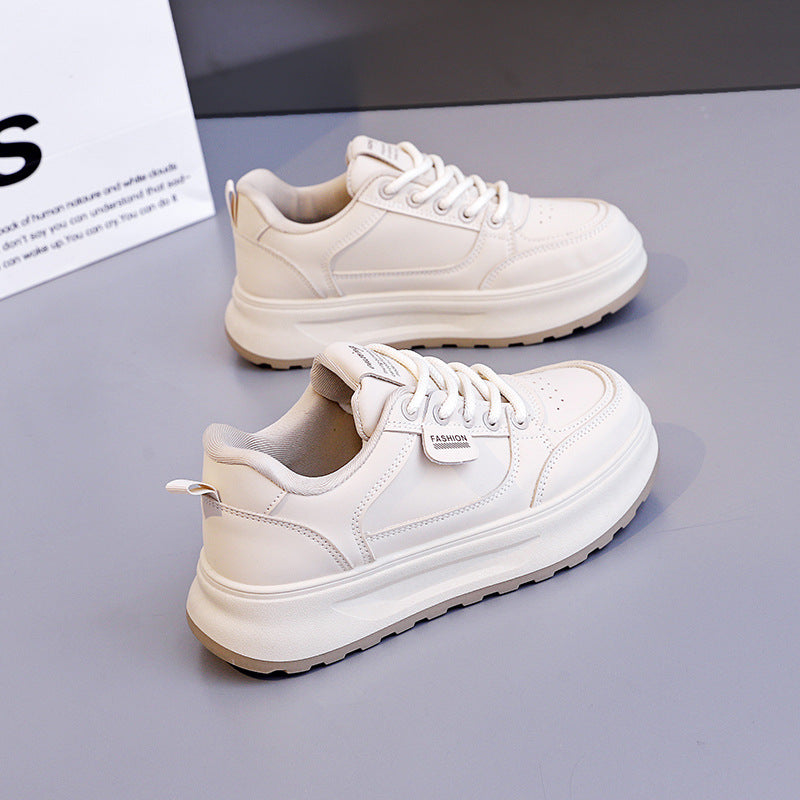 Damen Sneaker Dicke Sohle Ergonomisch Bequem Sportlich
