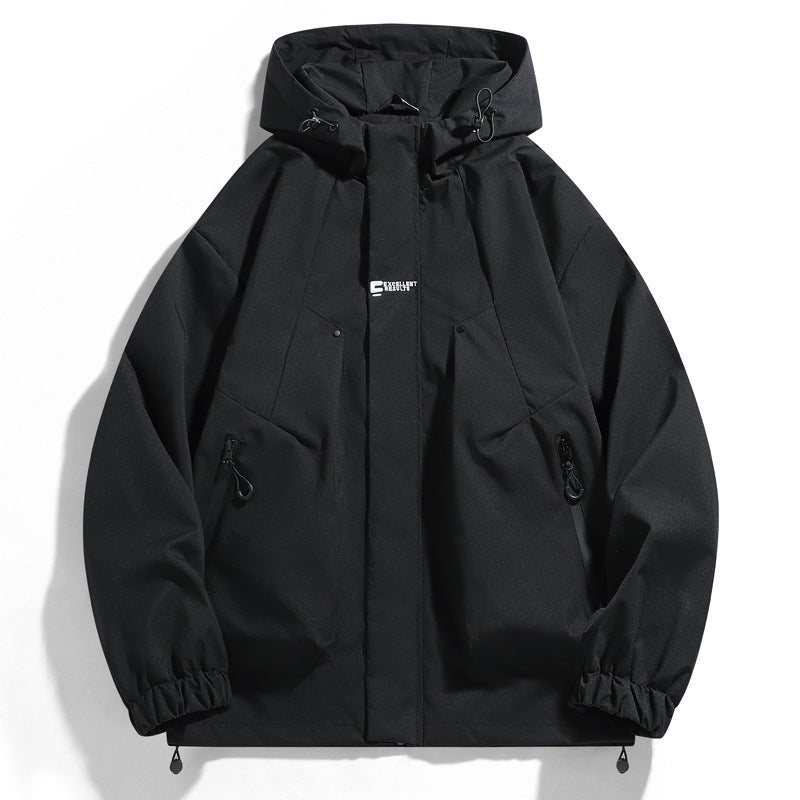 Herren Outdoorjacke Wasser- und Windschutz Funktionell