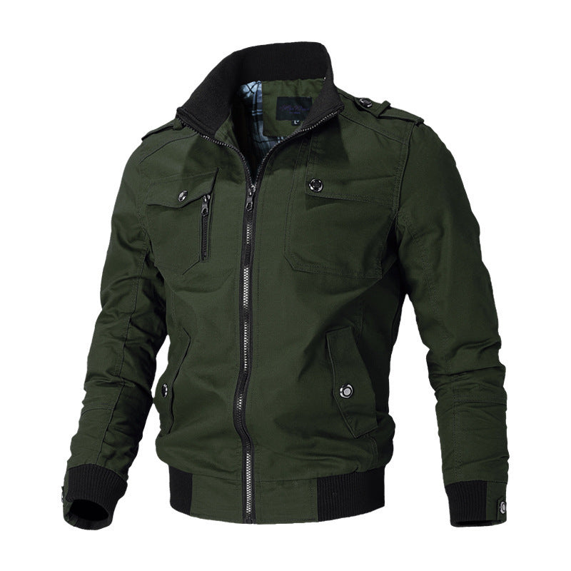 Herren Jacke Classic Utility Steppjacke Mit Taschen