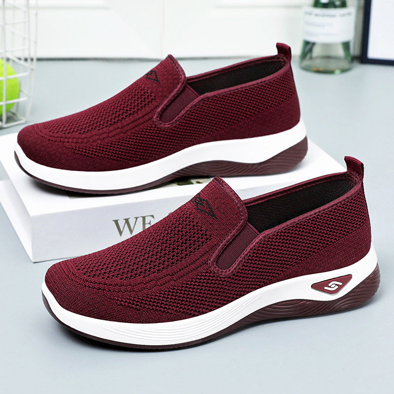 Damen Sportschuhe Stretch atmungsaktiv Komfort Sneaker - BerlinGlamour