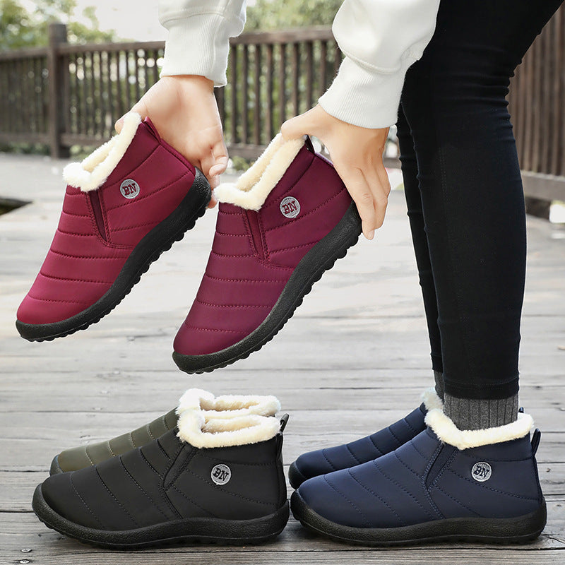 Damen Winterstiefel Isolierend Weich Rutschfest