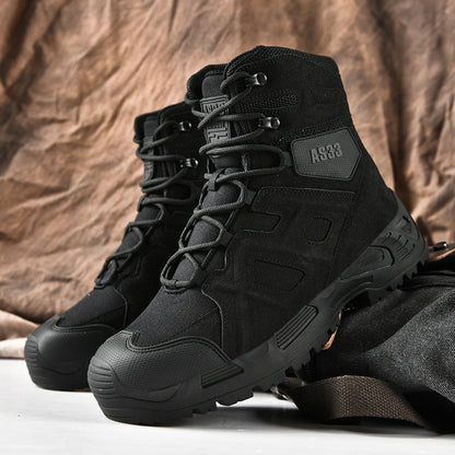 Herren Tactical Stiefel Strapazierfähig Rutschfest - BerlinGlamour