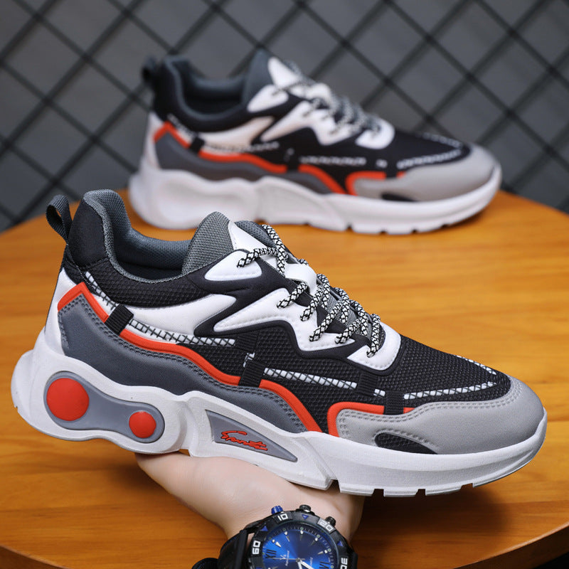 Damen Sneaker Sportliche Chunky Atmungsaktiv